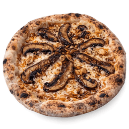 Pizza de Portobellos y Queso Ahumado